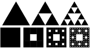 Triangulo y Alfombra de Sierpinski